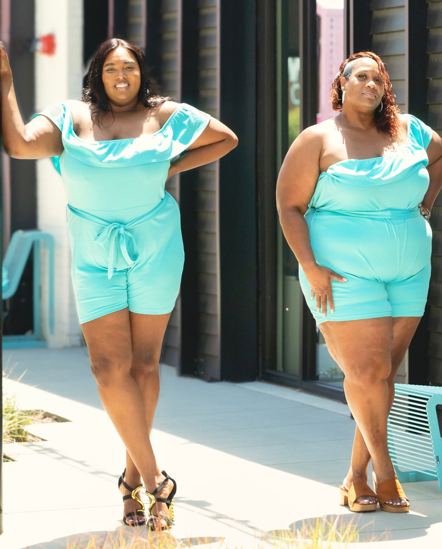 Mint Green Romper