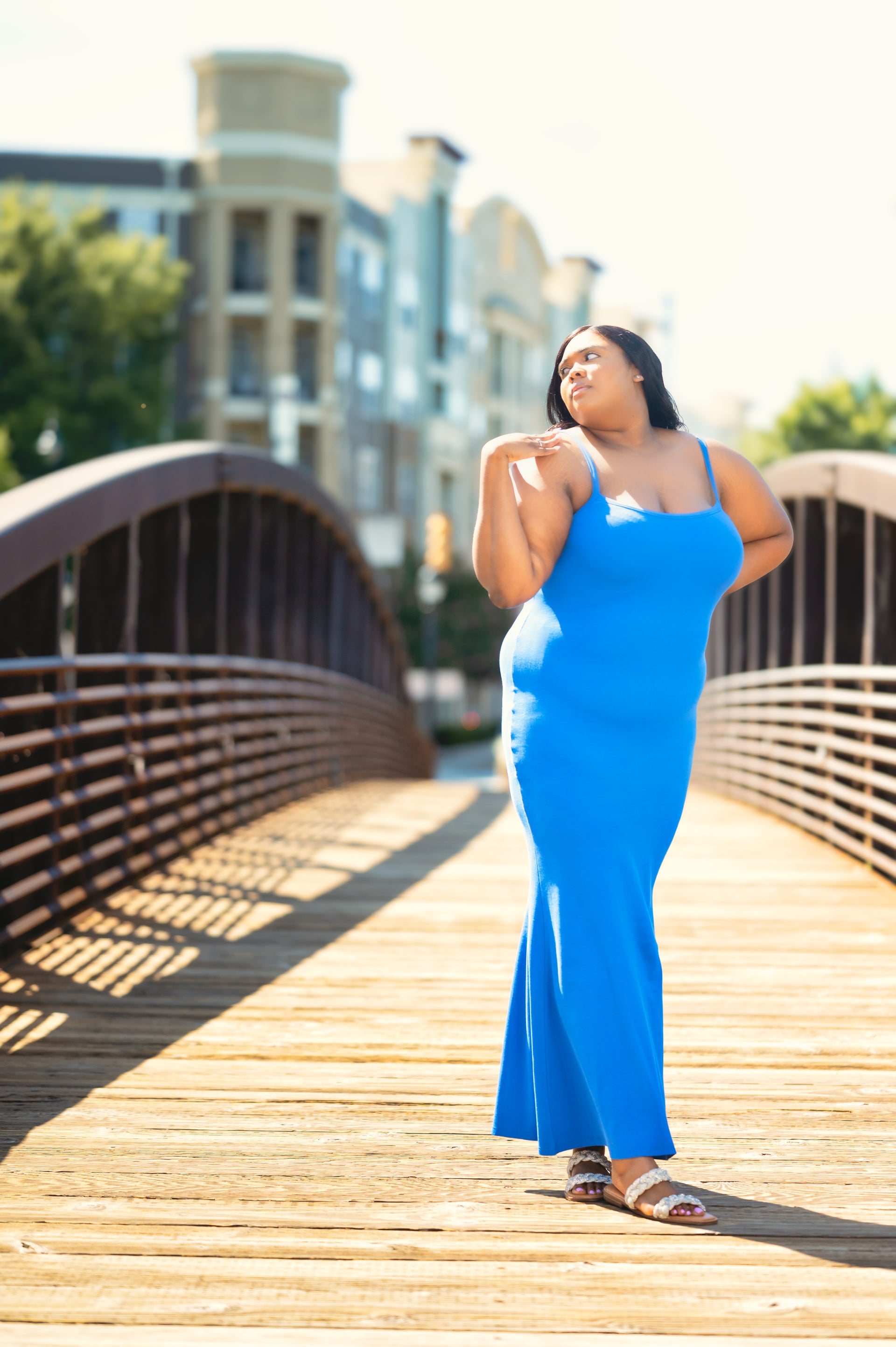 Royal Blue Sundress – Queens2Tall